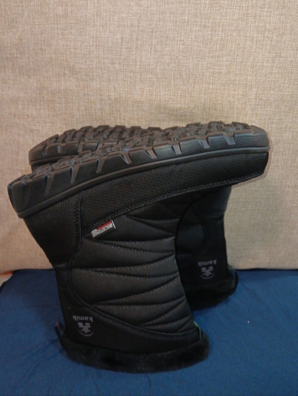 Kamik Black Men's Waterproof Winter Snow Boots
